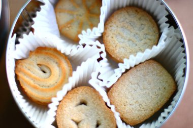 Tereyağı vurdu çerezleri kapatmak 