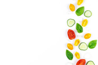 Taze Organik Sebze Seçimi. Sağlıklı gıda veya diyet konsepti