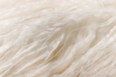 Arka plan olarak tüylü battaniye dokusu. Yumuşak sahte tekstil kürkü.