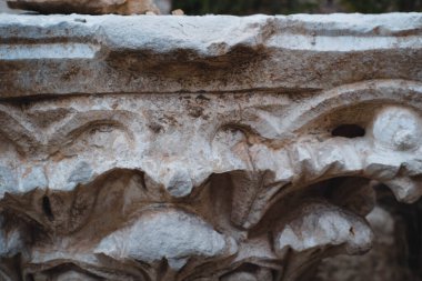 Zeus Tapınağı 'nın ayrıntıları, Olba. Türkiye ile yardım