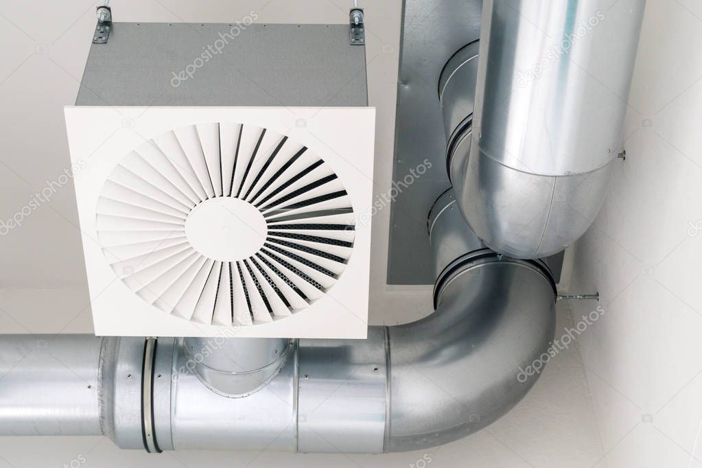 air out-take of a heating and air conditioning system - parts of an air conditioning system - ventilation system