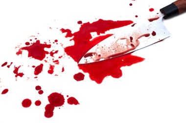 ahşap arka plan, sosyal şiddet Cadılar Bayramı kavramı kanlı bıçak Deba