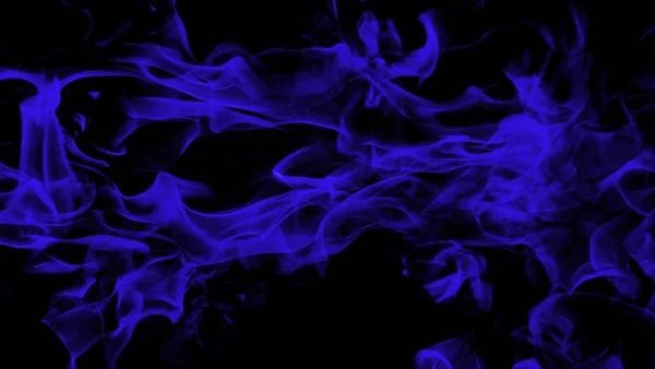 Полум Вогню Абстрактній Текстурі Чорного Фону — стокове фото