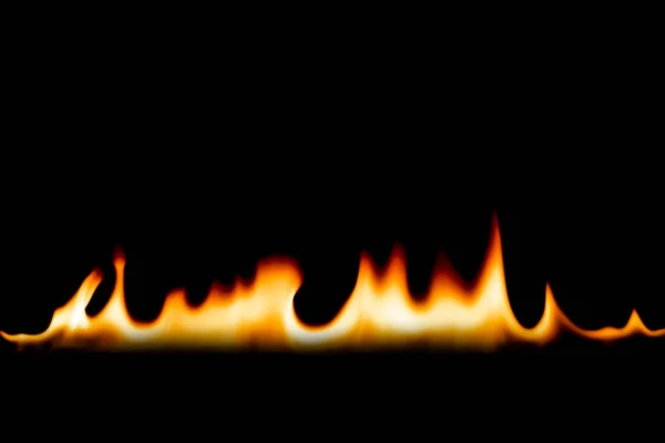 Las Llamas Fuego Fondo Negro Arte Abstracto Ardientes Chispas Rojas —  Fotos de Stock