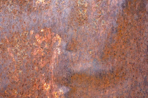 旧铁表面的特写锈蚀 生锈的金属金属金属板抽象艺术背景 — 图库照片