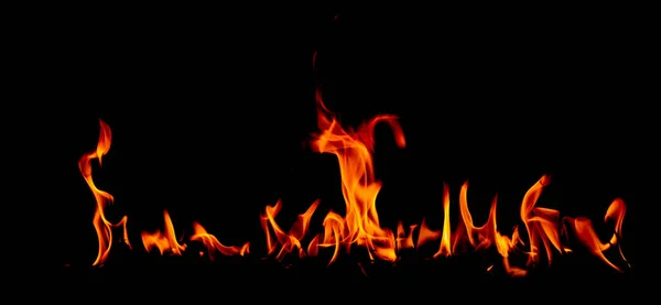 On fire — Stock Photo, Image