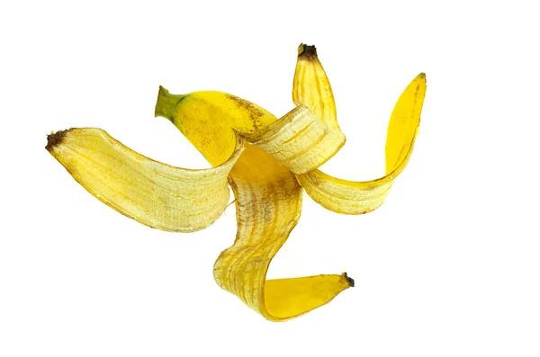 Mooie rijpe banaan schil — Stockfoto
