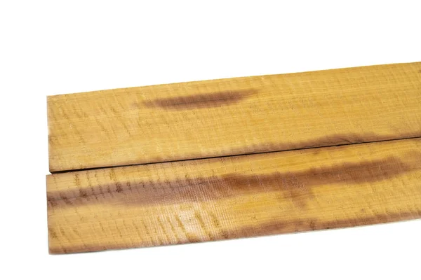 Fűrészelt fa fából készült csíkos előkészítése — Stock Fotó