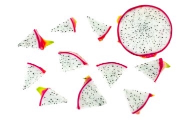 Güzel pembe ejderha meyve veya pitaya