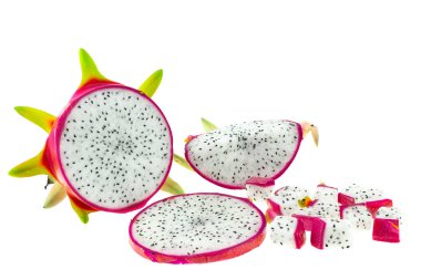 Güzel pembe ejderha meyve veya pitaya 