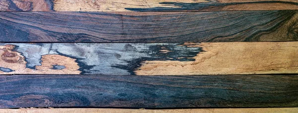 ピクチャープリントインテリア用の本物の黒い木のストライプ — ストック写真