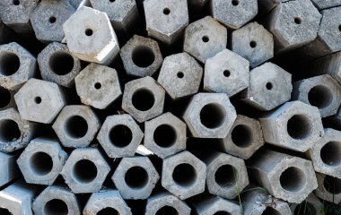 Beton kazık yığınlarının kesitsel alanını kapat