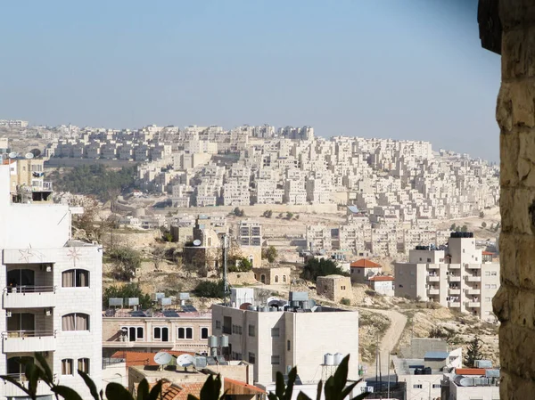 Jerusalem View Residential Areas Early Morning — Stock Photo, Image
