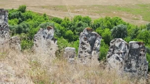 Complexe culturel et historique Divnogorie dans la région de Voronej, Russie — Video