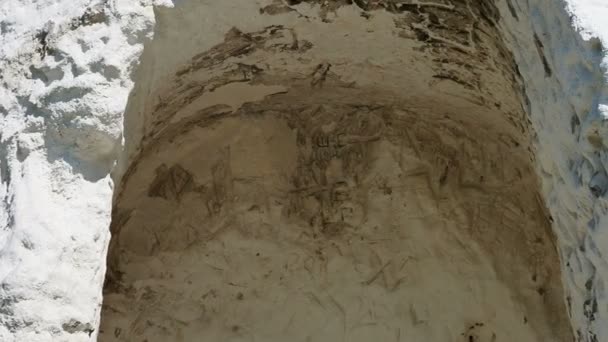 Divnogorsk Hypothèse Monastère Restes Ancien Monastère Grottes — Video