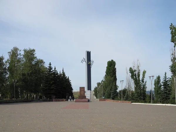 Monumento Las Grúas Parque Victoria — Foto de Stock