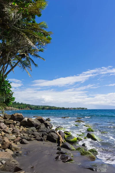 Grande Anse Beach Buurt Van Trois Rivieres Basse Terre Guadeloupe — Stockfoto