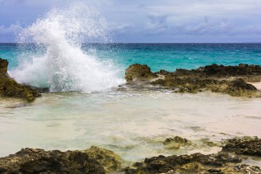 La Douche beach on the road to La Pointe Des Chateaux, Grande-Terre, Guadeloupe