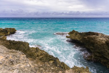 La Douche beach on the road to La Pointe Des Chateaux, Grande-Terre, Guadeloupe