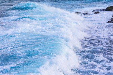 Pointe des Chateaux, Grande-Terre, Guadeloupe 'da Karayip Denizi