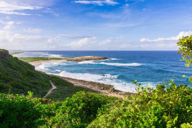Pointe des chateaux, Grande-Terre, Guadeloupe