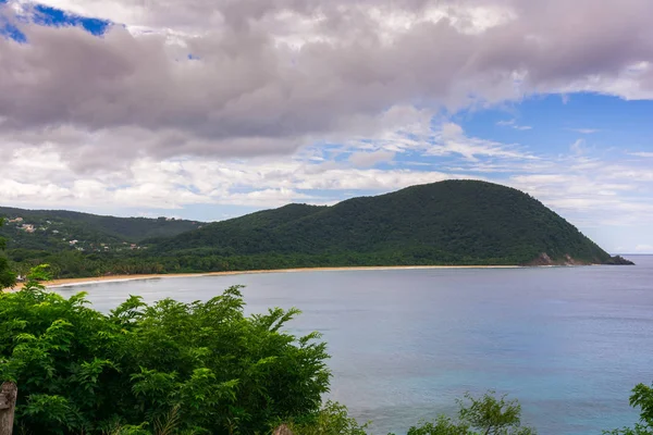 Grande Anse Beach Deshaies Basse Terre Guadeloupe — Stock Photo, Image