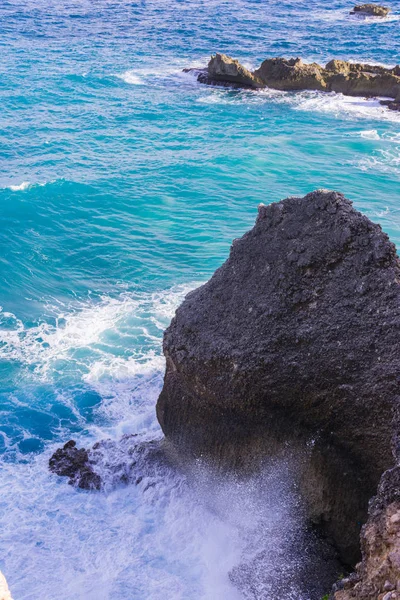 Pointe Des Chateaux Grande Terre Guadeloupe — Stockfoto
