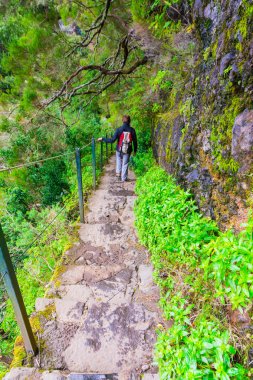 Levada das 25 fontes ve levada do risco, Madeira Adası, Portekiz