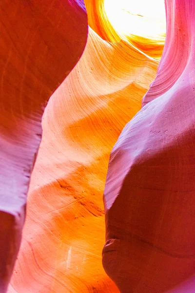 Antelope Canyon Reserva Navajo Perto Page Arizona Eua — Fotografia de Stock