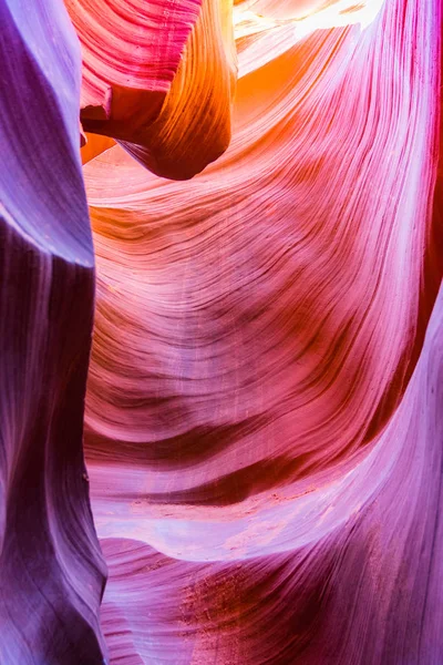 Antelope Canyon Reserva Navajo Perto Page Arizona Eua — Fotografia de Stock