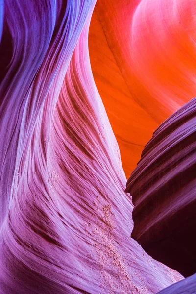 Antelope Canyon Reserva Navajo Perto Page Arizona Eua — Fotografia de Stock