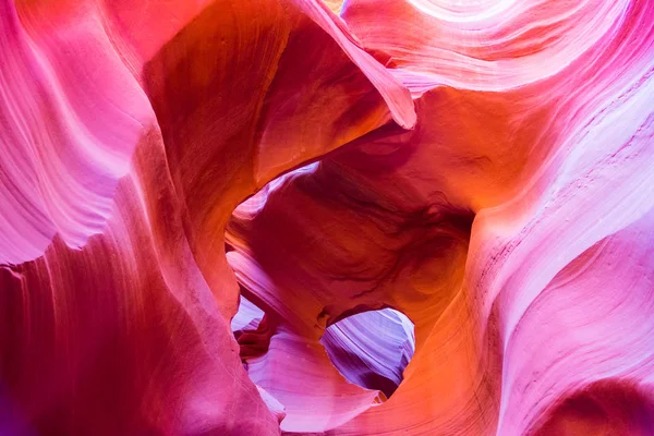 Antelope Canyon Reserva Navajo Perto Page Arizona Eua — Fotografia de Stock