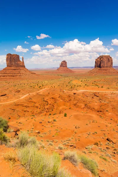 Monument Valley Frontière Entre Arizona Utah États Unis — Photo