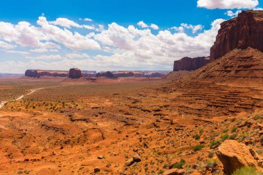 Arizona ve Utah sınırındaki Anıt Vadisi, ABD