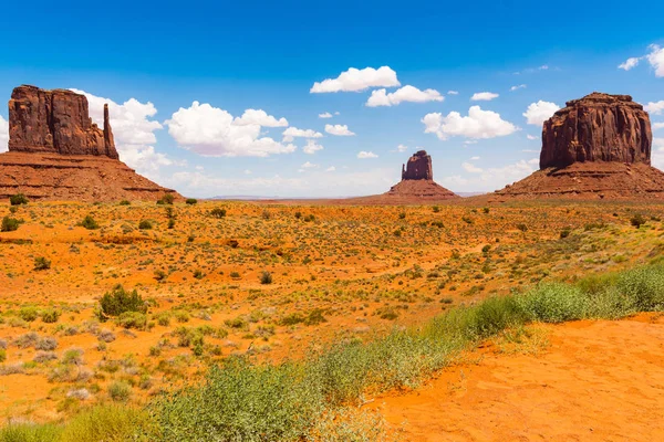 Monument Valley Grens Tussen Arizona Utah Verenigde Staten — Stockfoto