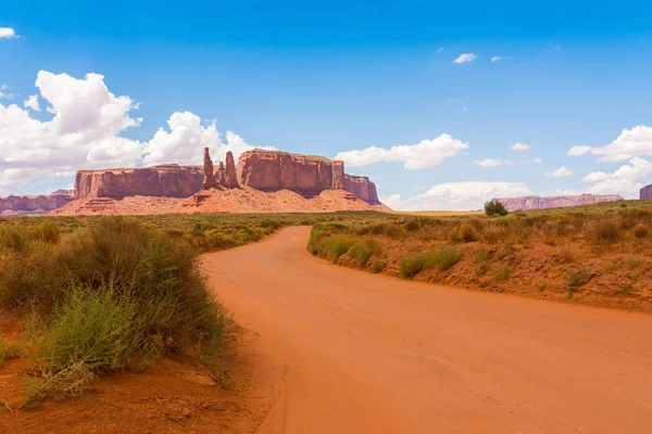 Monument Valley Grens Tussen Arizona Utah Verenigde Staten — Stockfoto