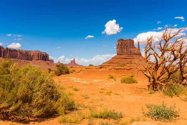 Monument Valley Grens Tussen Arizona Utah Verenigde Staten — Stockfoto