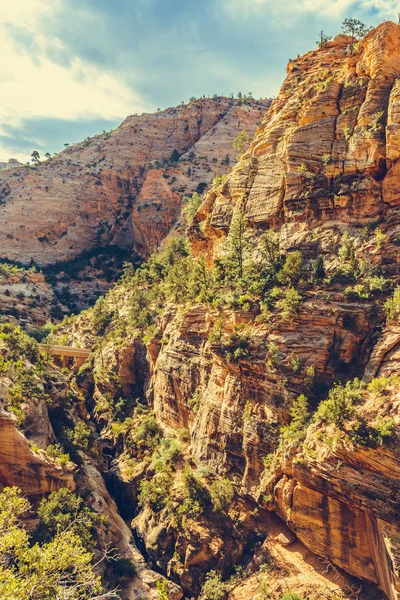 Zion Parque Nacional Utah Eua — Fotografia de Stock