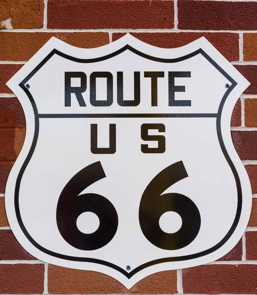 Historisches Route Schild Den Usa — Stockfoto