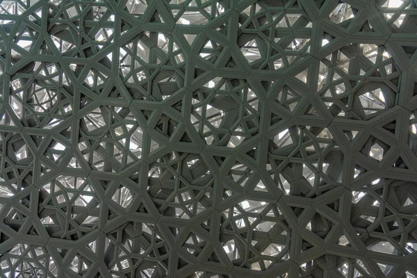 Abu Dhabi Émirats Arabes Unis Janvier 2020 Toit Louvre Abu — Photo