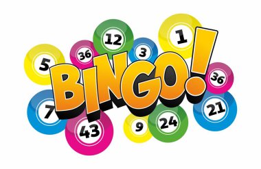 Yaratıcı Soyut Bingo İkramiye sembolü çizimi
