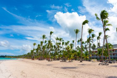 Bavaro Sahili, Punta Cana, Dominik Cumhuriyeti, 8 Kasım 2017: Barcelo Bavaro Sahili Tatil Köyü, Punta Cana, Dominik