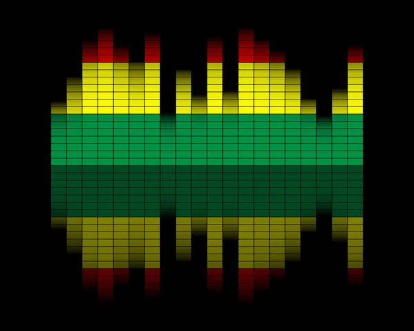 Ecualizador de sonido — Vector de stock