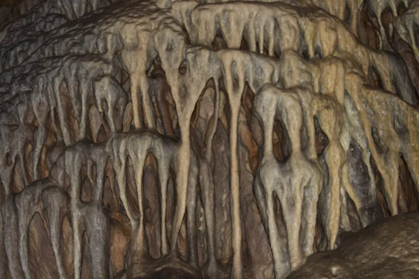 Cave Stalactites Stalagmites Amazing Places Planet Excursions Journey — Stock Photo, Image