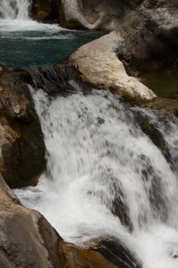 Alanya dağlarında kanyon ve şelaleler, Türkiye, Sapadere. Th güzel bir yolculuk