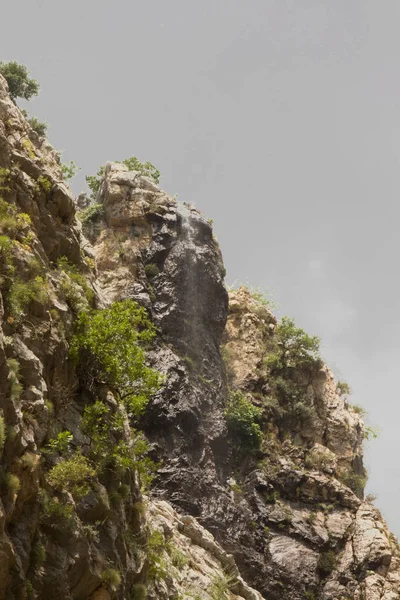 Desfiladeiro Cachoeiras Nas Montanhas Alanya Turquia Sapadere Uma Bela Viagem — Fotografia de Stock