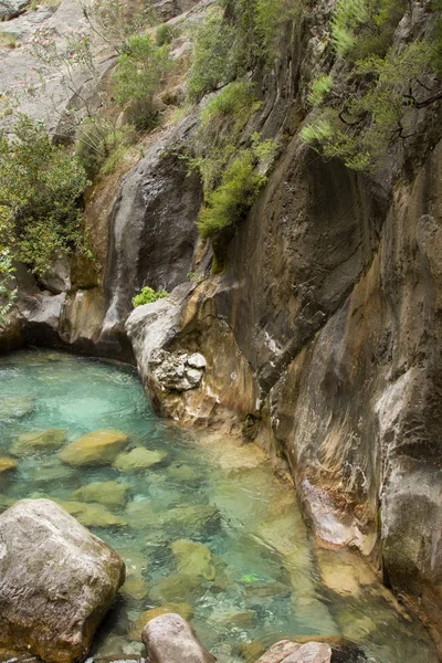 Canyon Cascades Dans Les Montagnes Alanya Turquie Sapadère Beau Voyage — Photo