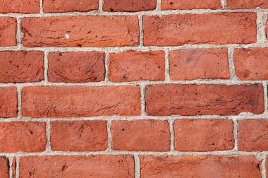 Eski kırmızı tuğla duvar arkaplan dokusu