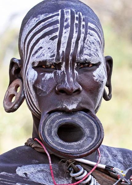 Mago National Park Omo River Valley Ethiopia December 2010 Portrait — 图库照片