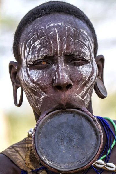 Mago National Park Omo River Valley Ethiopia December 2010 Portrait — 图库照片